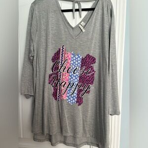 #C104 Live Well Lifestyle Ladies Tunic, Size 26/28